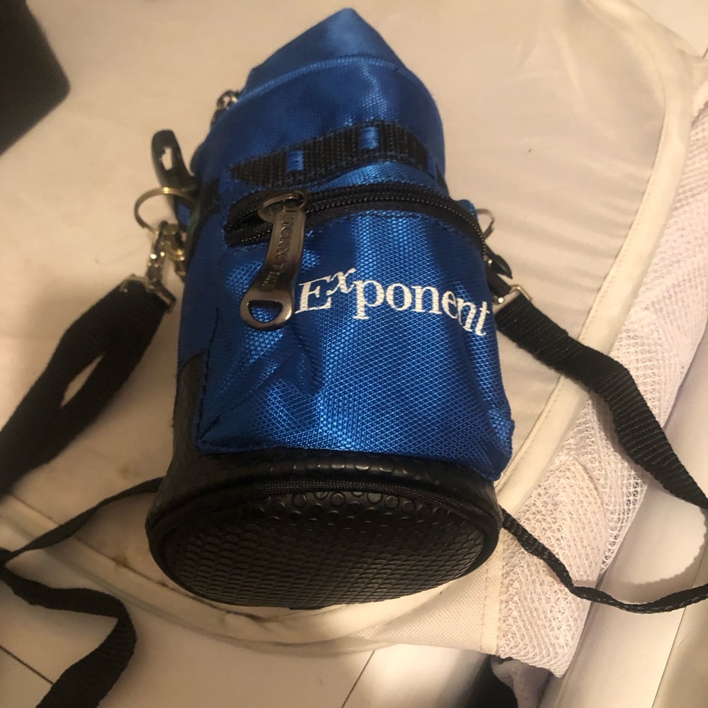 Vintage Exponent by Picnic Time Blue Bottle Bag- $35 or $30 w/offer 163A